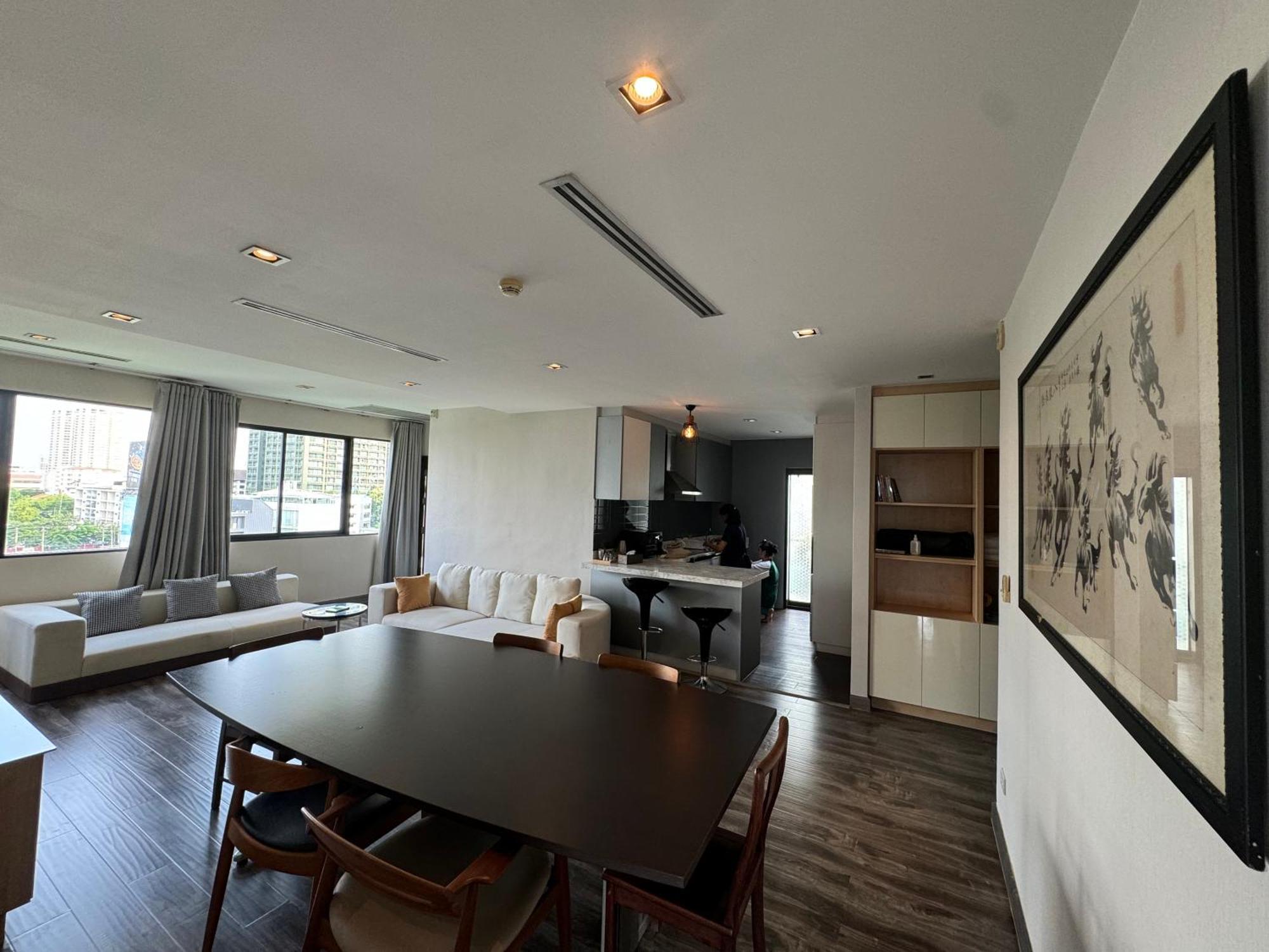 W8 Condo, Top Floor Luxe 3 Bedroom Penthouse, Hip Central Bangkok Area, 5 Mins From Thonglo Bts Station Exterior photo